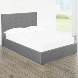 Lucca King Size Grey Bed Frame