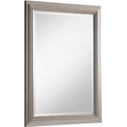 Yearn Silver Champagne Bevelled Mirror 90.5 x 65cm