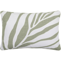Voyage Maison Additions Bamboo Limestone Embroidered Feather Filled Cushion 40 x 60cm