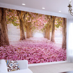 Origin Murals Blossom Tree Pink Wall Mural