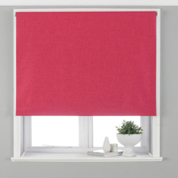Riva Home Twilight Thermal Blackout Roller Blind Pink 61cm
