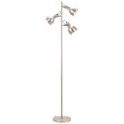 ValueLights Albie Chrome 3 Way Adjustable LED Floor Lamp
