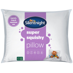 Silentnight Super Squishy White Pillow - thumbnail 1