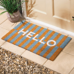 Large Printed Coir Mat - thumbnail 2