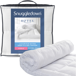 Snuggledown Luxurious Hotel Single Mattress Topper 10cm