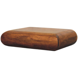 Artisan Furniture Solis Brown Single Drawer Solid Wood Wall-Mounted Bedside Table - thumbnail 3