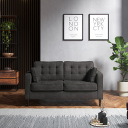 Milo Enjoy Graphite 2 Seater Sofa - thumbnail 3