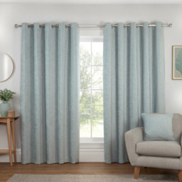 Delphine Blackout Curtain Duck Egg 137 x 168cm