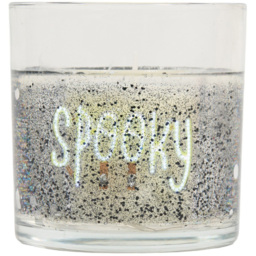 Spooky Light Up LED Scented Candle Black - thumbnail 4