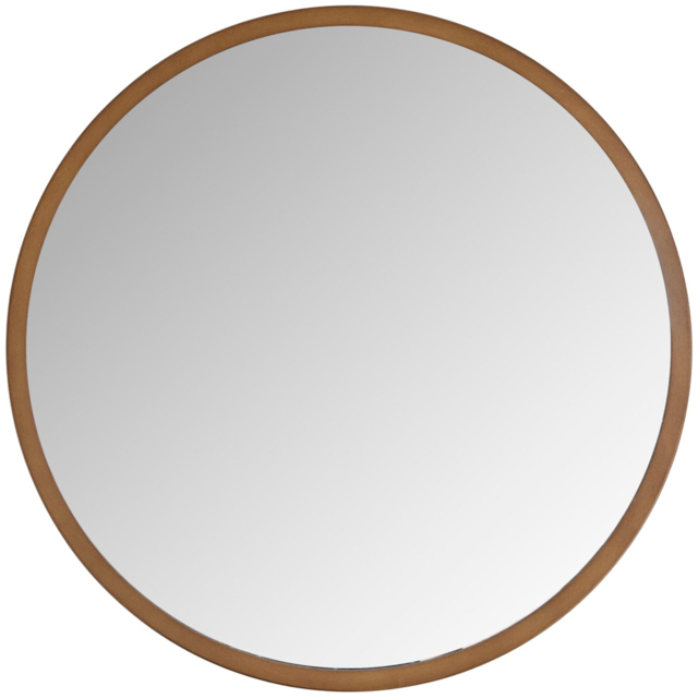 Yearn Bronze Classic Round Wall Mirror 70cm - image 1