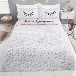 Rapport Home Hello Gorgeous Double Multicolour Duvet Set