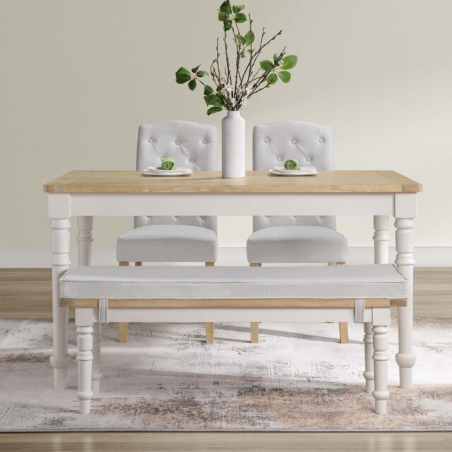 Avesbury Oak Dining Table - Oak - image 1