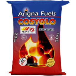 Arigna Cosiglow 20kg Smokeless Coal Bag - thumbnail 1