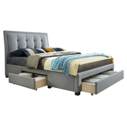 Shelby Grey King Size Bed Frame - thumbnail 3