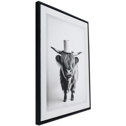 Bathroom Animals Framed Print - thumbnail 2