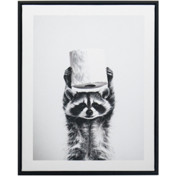 Bathroom Animals Framed Print - thumbnail 4