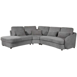 Mabel Corner Sofa Grey Right-hand - thumbnail 2