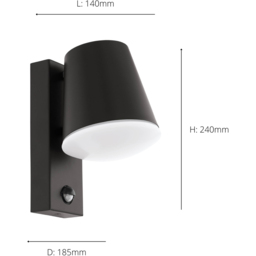 EGLO Caldiero Exterior Wall Light - thumbnail 4