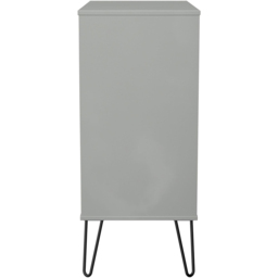 Crowndale Harlequin 4 Drawer Dusk Grey Chest of Drawers Ready Assembled - thumbnail 4