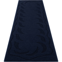 Smart Living Ovalack Navy Gel Back Non-Slip Door Mat 80 x 300cm - thumbnail 1