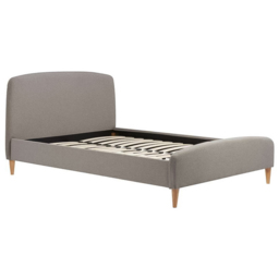 Quebec Grey Small Double Bed Frame - thumbnail 2