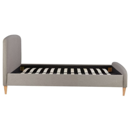 Quebec Grey Small Double Bed Frame - thumbnail 4