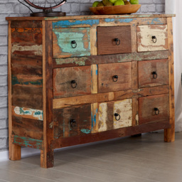 Brooklyn Camea 9 Drawer Wooden Chest of Drawers - thumbnail 1