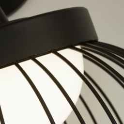 Lighting Collection IP44 Avery LED Outdoor Wall Light - thumbnail 4