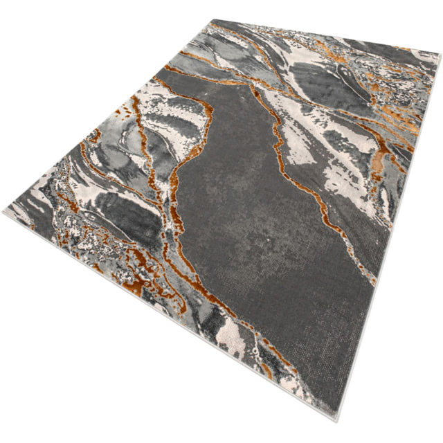 Smart Living Parma Ochre Carved Rug 200 x 290cm - image 1