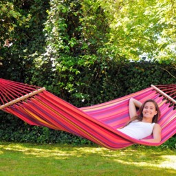 Amazonas Tonga Vulcano Single Premium Spreader Bar Cotton Garden Hammock Only