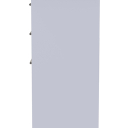 Crowndale Devon 3 Drawer White Dressing Table - thumbnail 4