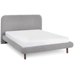 Julian Bowen Hannah Grey Boucle King Bed - thumbnail 2