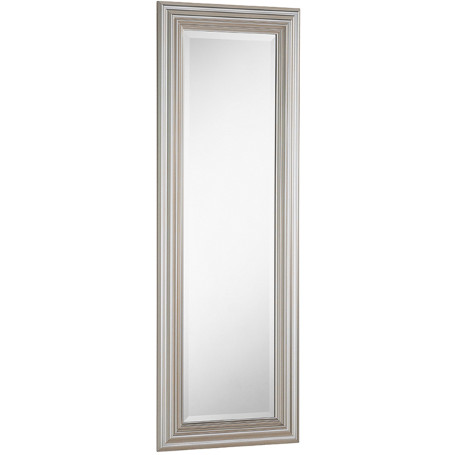Yearn Silver Champagne Bevelled Dressing Mirror 128.5 x 44.5cm - image 1