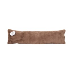 My Home Faux Fur Mocha Draught Excluder