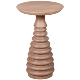 Brooklyn Valencia Cane and Mango Wood Side Table - thumbnail 2