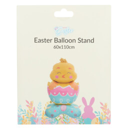 Easter Chick Balloon Stand - Multicolour