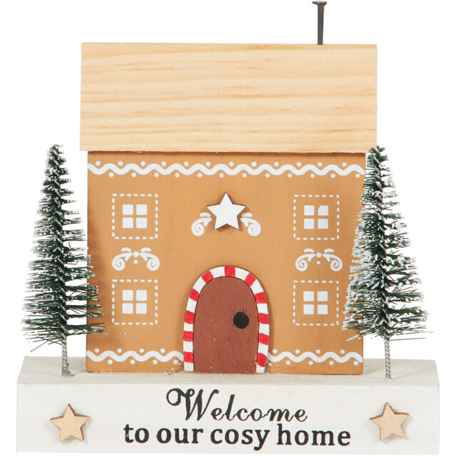 Candy Cane Lane Welcome to Our Cosy Home Christmas Decoration in Assorted Style - image 1