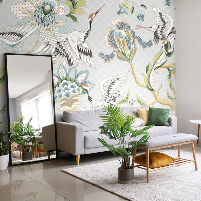 Origin Murals Space Landscape Blue Wall Mural - image 1