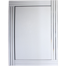Yearn Triple Offset Bevelled Wall Mirror 120 x 80cm