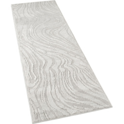 Desire Rugs Hamilton Marble Silver Rug 60 x 220cm - thumbnail 1