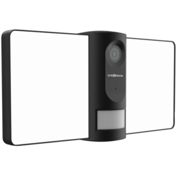 Link2Home Black 2K Smart Outdoor Floodlight 4MP Camera - thumbnail 3