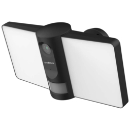 Link2Home Black 2K Smart Outdoor Floodlight 4MP Camera - thumbnail 1