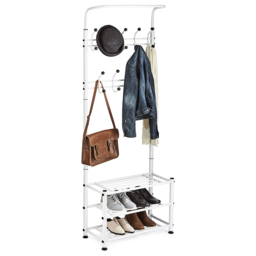 House of Home White Stand with 18 Hooks 6 x 2ft - thumbnail 3