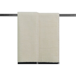 Langham Plain Towel Cream Hand Towel - thumbnail 2