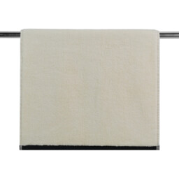 Langham Plain Towel Cream Hand Towel