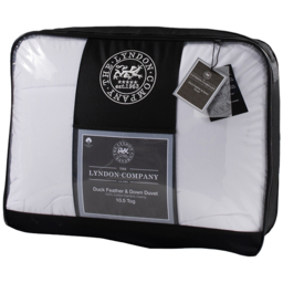 The Lyndon Company Super King Size Natural Duck Feather and Down Duvet 10.5 Tog - thumbnail 1