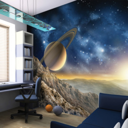 Origin Murals Galaxy Multicolour Wall Mural - thumbnail 1