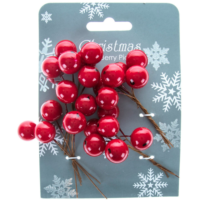 Christmas Red Berry Picks