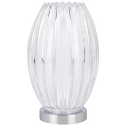 Alayna Glass Clear Table Lamp