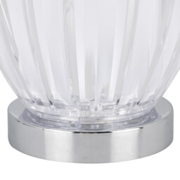 Alayna Glass Clear Table Lamp - thumbnail 3